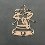 MDF Καμπάνα Χριστούγεννα 15εκΧ11εκ.