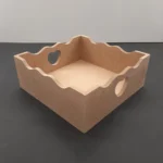 MDF Πανέρι Τετράγωνο 18εκΧ18εκΧ7εκ