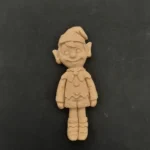 Ξυλόγλυπτο Διακοσμητικό Ξωτικό 8,5εκΧ3εκ.