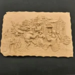 Ξυλόγλυπτη Παράσταση 28εκ.Χ19εκ.