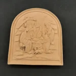 Ξυλόγλυπτη Εικόνα Η Γέννηση του Χριστού 18εκΧ20εκ.