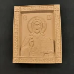 Ξυλόγλυπτη Εικόνα Ιησούς Χριστός 16εκ.Χ19.5εκ.