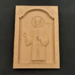 Ξυλόγλυπτη Εικόνα Άγιος Εφραίμ