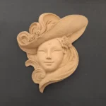 Ξυλόγλυπτο Διακοσμητικό Μάσκα 25εκ.Χ23εκ.