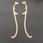 Ξυλόγλυπτα Διακοσμητικά Σετ 2 τεμαχίων 33,5εκΧ3,5εκ.