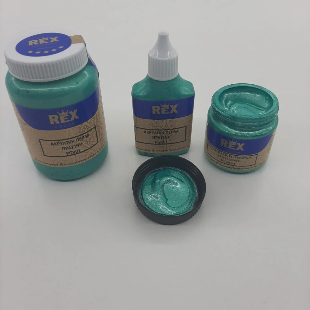 Ακρυλικό Χρώμα Περλε Πράσινο PGR01