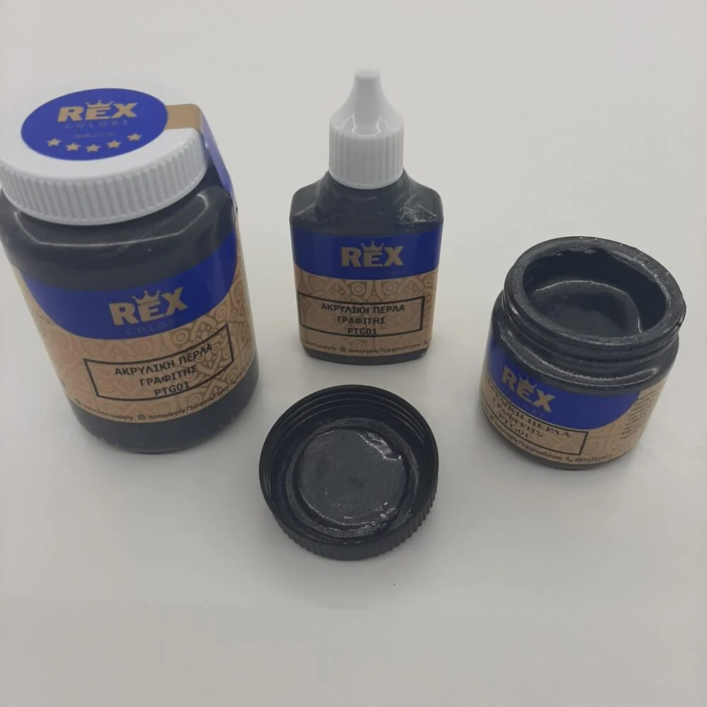 Ακρυλικό Χρώμα Περλε Γραφίτης PTG01