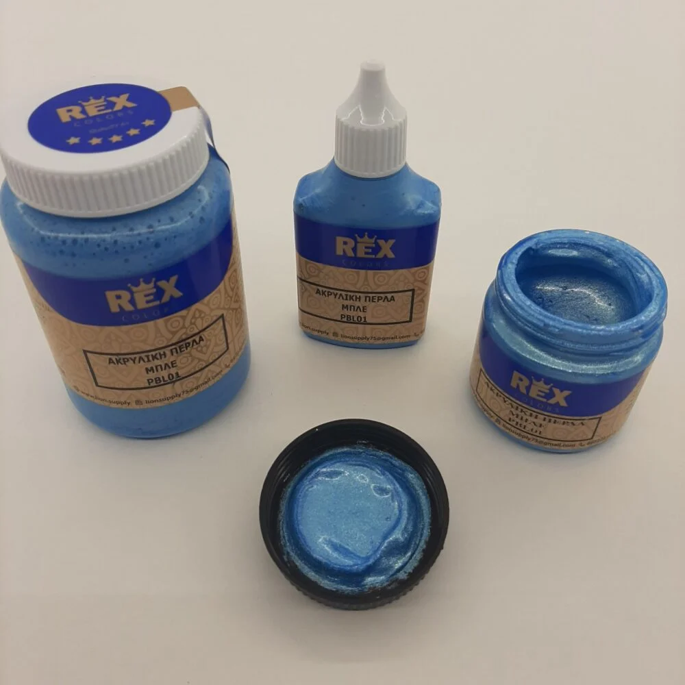 Ακρυλικό Χρώμα Περλέ Μπλε PBL01