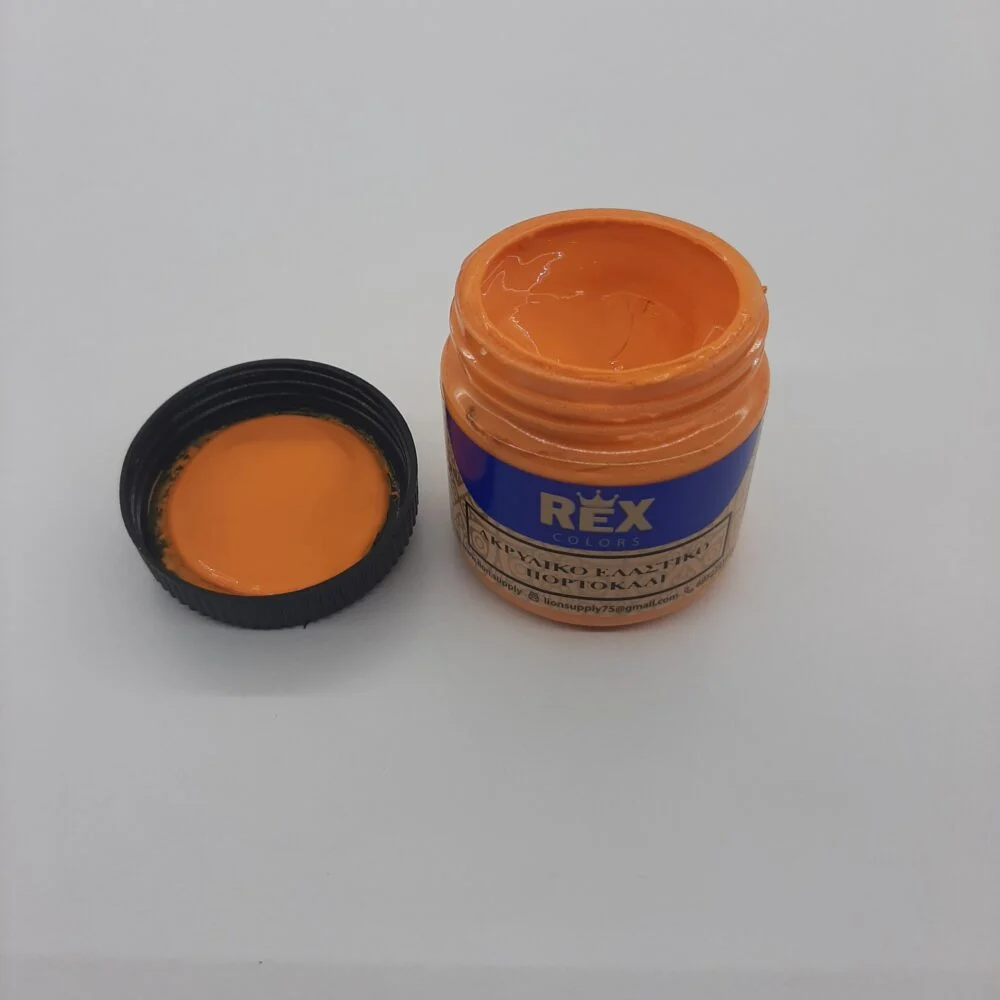 Ακρυλικό Ελαστικό Χρώμα Πορτοκαλί