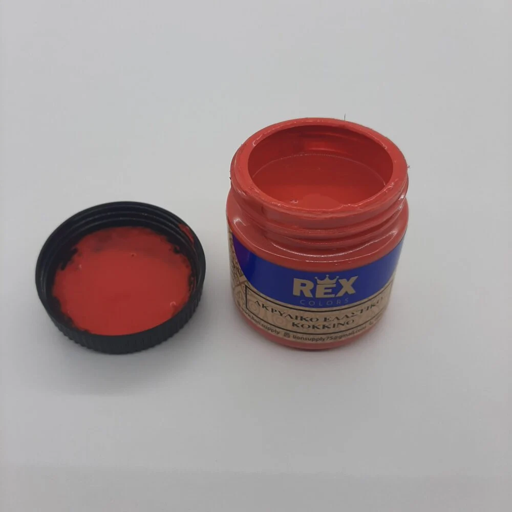 Ακρυλικό Ελαστικό Χρώμα Κόκκινο