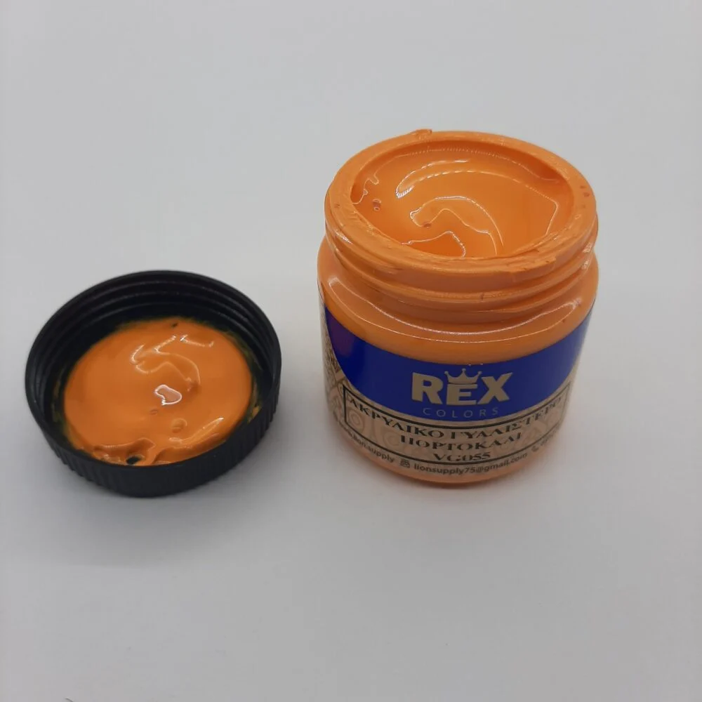 Ακρυλικό Γυαλιστερό Χρώμα Πορτοκαλί VG055