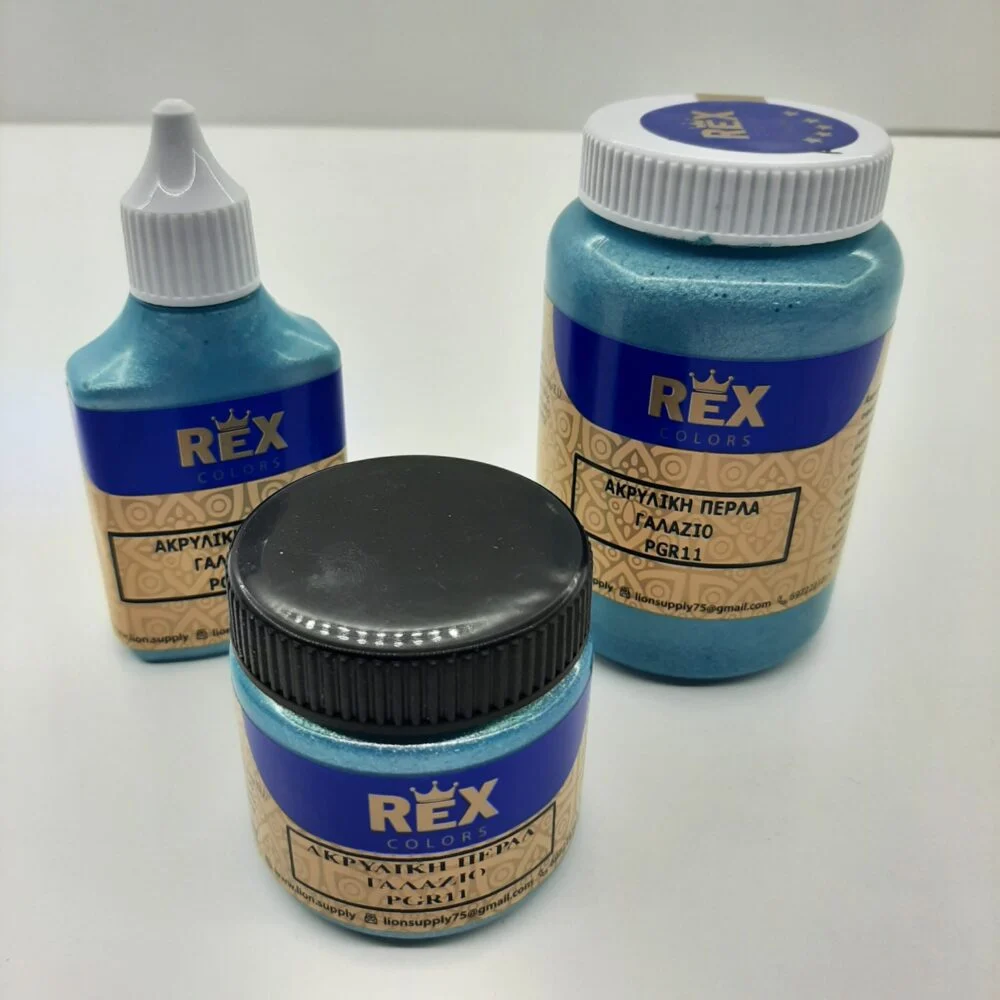 Ακρυλικό Χρώμα Περλέ  Γαλάζιο PGR11