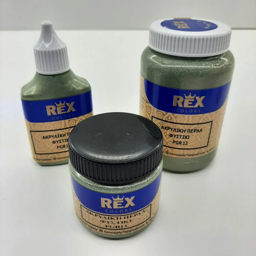 Ακρυλικό Χρώμα Περλέ Φυστικί PGR013