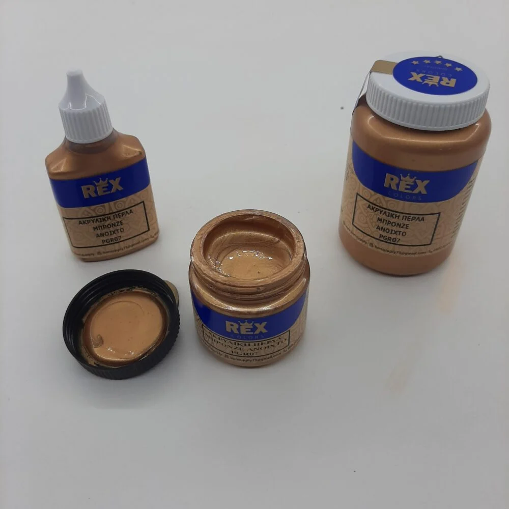 Ακρυλικό Χρώμα Περλέ Μπρονζέ Ανοιχτό PGR07