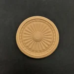 Ξυλόγλυπτο Διακοσμητικό Ροζέτα 8,5εκ.