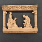 Ξυλόγλυπτη Διακοσμητική Φάτνη 20εκΧ16εκ.
