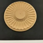 Ξυλόγλυπτο Διακοσμητικό Ροζέτα Άκαπτη Διάμετρος 25,5εκ.