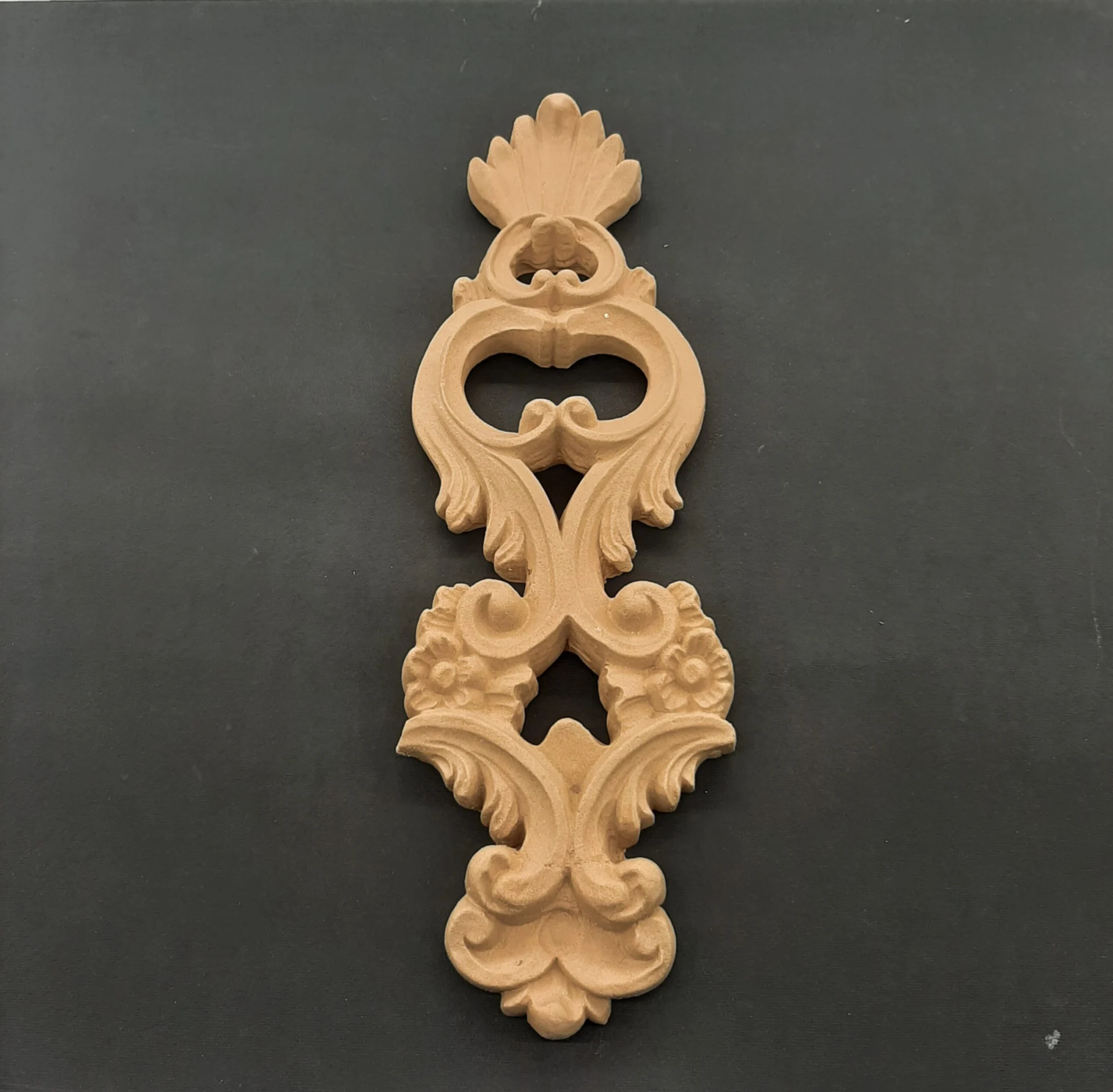 Ξυλόγλυπτο Διακοσμητικό Κολώνας 39εκ.Χ11,4εκ.