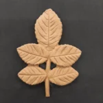 Ξυλόγλυπτο Διακοσμητικό Φύλλο 12εκ.Χ9εκ.