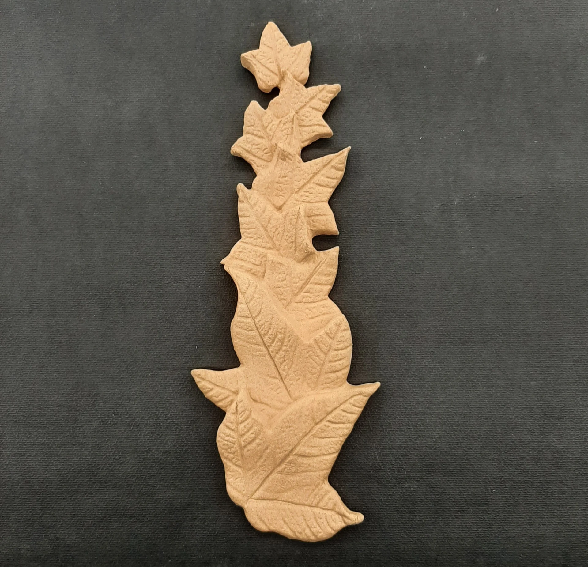 Ξυλόγλυπτο Διακοσμητικό Λουλούδι 20,5εκ.Χ7,5εκ.