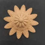 Ξυλόγλυπτο Διακοσμητικό  Ροζέτα 13,3εκ.