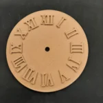 Ξυλόγλυπτο Διακοσμητικό Ρολόϊ 14,5εκ.