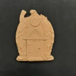 Ξυλόγλυπτο Διακοσμητικό Σπιτάκι 11,3εκ.Χ8,5εκ.