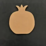 Ξυλόγλυπτο Διακοσμητικό Ρόδι 10εκ.Χ9εκ.