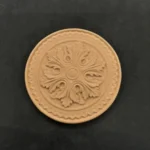 Ξυλόγλυπτο Διακοσμητικό Ροζέτα 9,3εκ