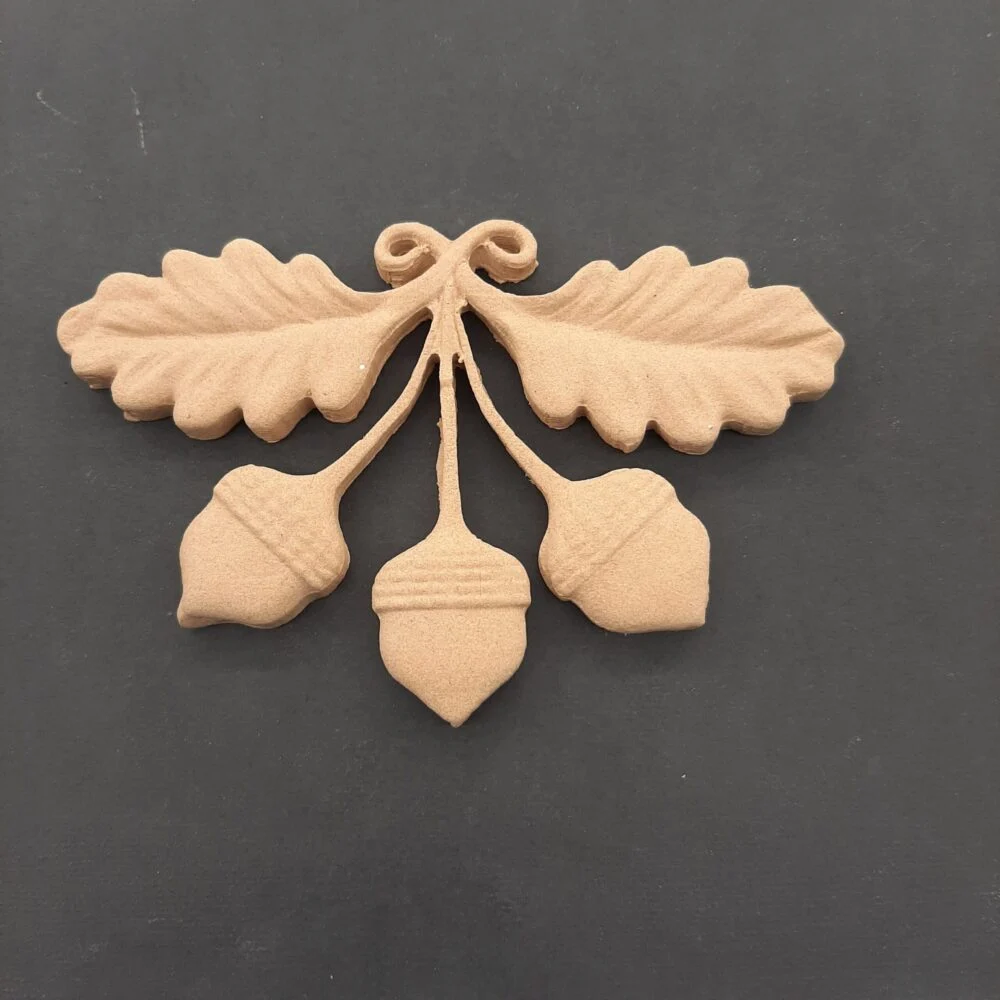 Ξυλόγλυπτο Διακοσμητικό Βελανίδια  13,2εκΧ8,5εκ.