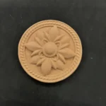 Ξυλόγλυπτο Διακοσμητικό Ροζέτα 9,3εκ