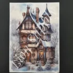 Ριζόχαρτο Μπλέ Χριστούγεννα