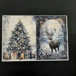 Ριζόχαρτο Μπλέ Χριστούγεννα