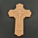 Ξυλόγλυπτος Σταυρός  20εκ.Χ28εκ.
