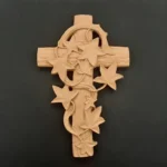 Ξυλόγλυπτος Σταυρός 12,5εκ.Χ19,4εκ.