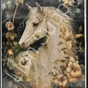 Ριζόχαρτο  30x42cm, White horse