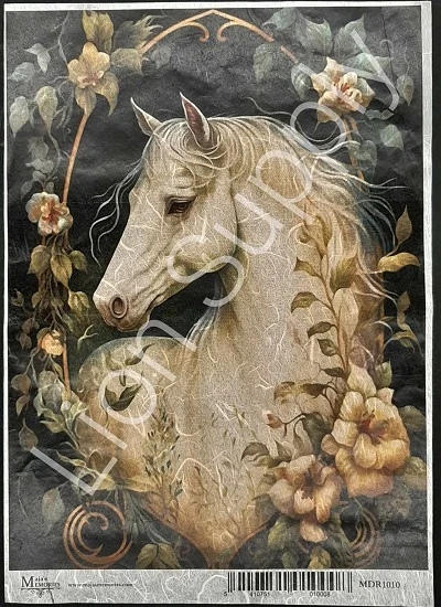 Ριζόχαρτο  30x42cm, White horse