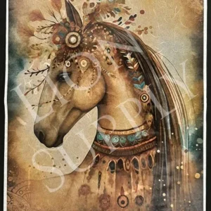 Ριζόχαρτο  30x42cm, Indian horse