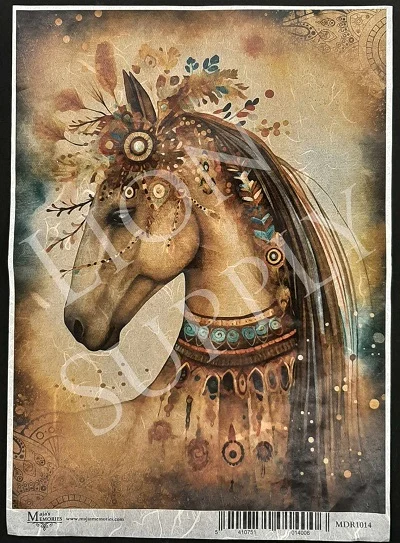 Ριζόχαρτο  30x42cm, Indian horse