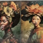 Ριζόχαρτο 30x42cm, Folklore Portraits