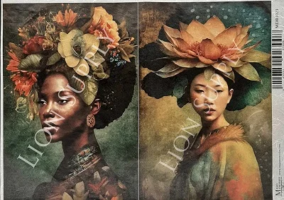 Ριζόχαρτο 30x42cm, Folklore Portraits