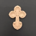Ξυλόγλυπτος Διακοσμητικός Σταυρός 9εκΧ6,5εκ.