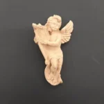 Ξυλόγλυπτο Διακοσμητικό Αγγελάκι 13εκ.Χ7εκ.