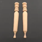 Ξυλόγλυπτο Διακοσμητικό Σετ 2 τεμ. 30εκΧ4εκΧ2εκ.