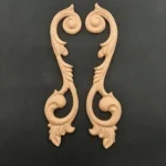 Ξυλόγλυπτο Διακοσμητικό Σετ 2 τεμ 28εκΧ6εκ.
