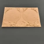 Ξυλόγλυπτο Διακοσμητικό Xάρτης 32εκΧ19,5εκ