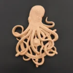 Ξυλόγλυπτο Διακοσμητικό Χταπόδι  19,7εκΧ14,3εκX1εκ