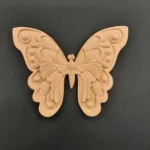 Ξυλόγλυπτο Διακοσμητικό Πεταλούδα 13εκΧ10εκ.Χ0.6εκ