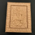 Ξυλόγλυπτη Εικόνα Άγ. Γεώργιος 30εκX24εκ.