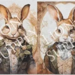 Ριζόχαρτο Λαγοί Easter